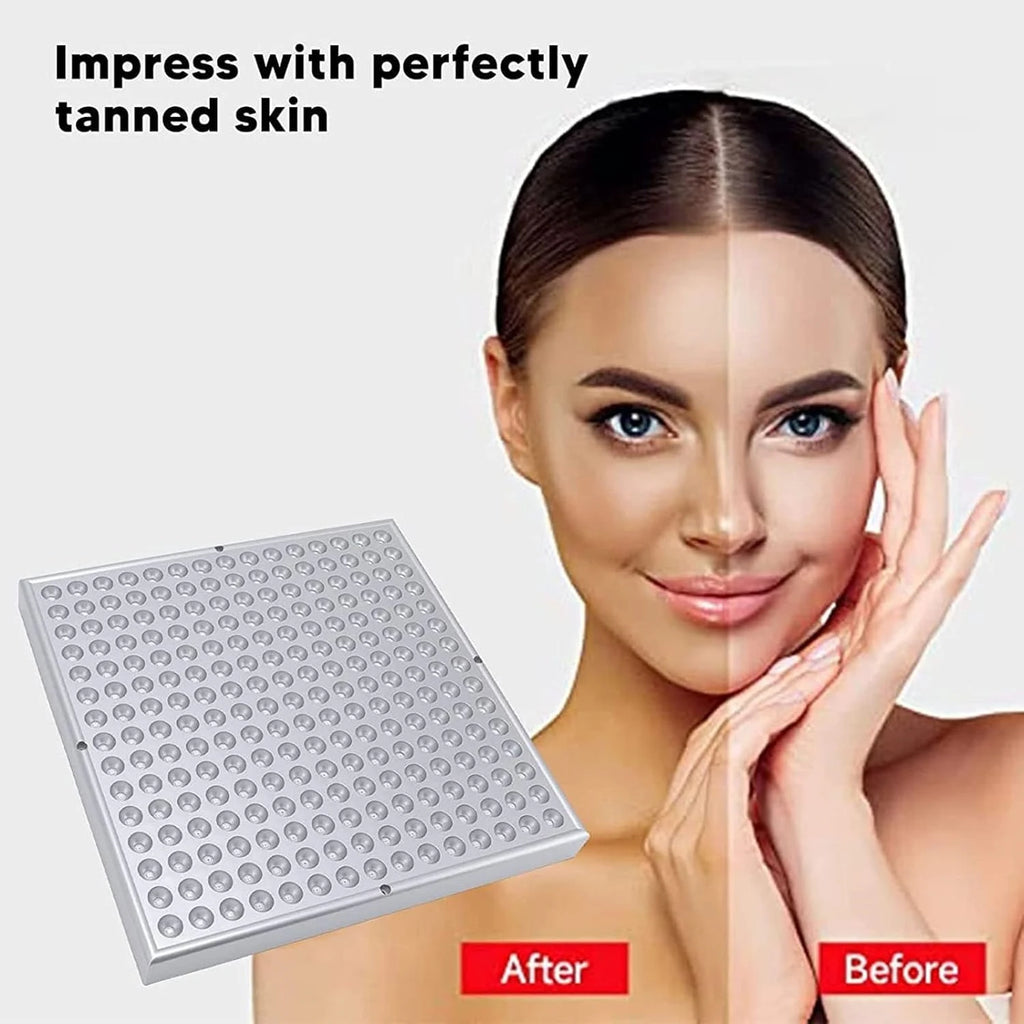Skin Tanning Light Self Face Body 225Pcs Leds 460Nm Blue Large Area Lighting Face Lamp Hanging Use Skin Light Sun Light Machine