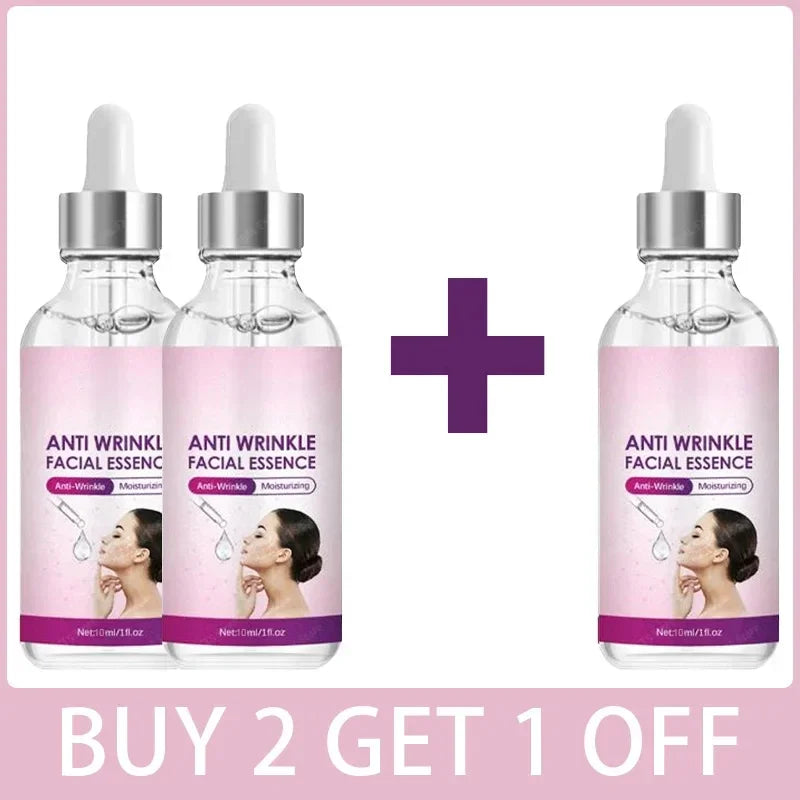 Moisturizing Facial Essence Anti-Wrinkle Facial Serum to Remove Fine Lines around the Eyes Feet Neck Wrinkles Serum Facial