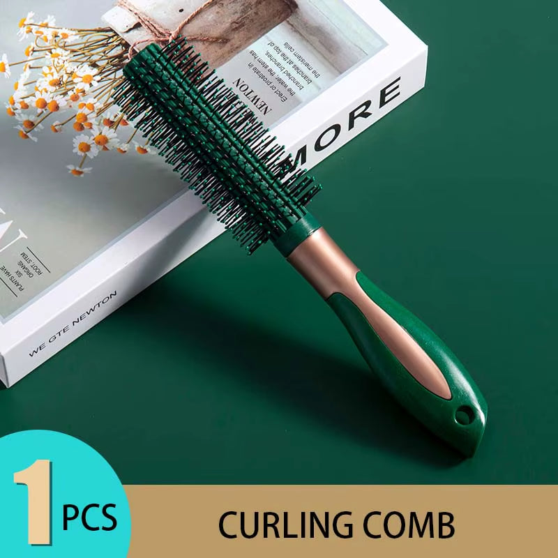 KLINA Hair Massage Air Cushion Comb Brush Scalp Hairbrush Detangle anti Static Salon SPA Hairdressing Styling Tool Oval Round