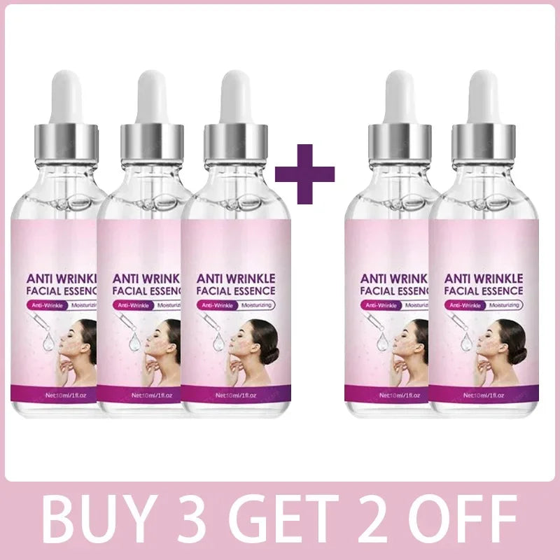 Moisturizing Facial Essence Anti-Wrinkle Facial Serum to Remove Fine Lines around the Eyes Feet Neck Wrinkles Serum Facial