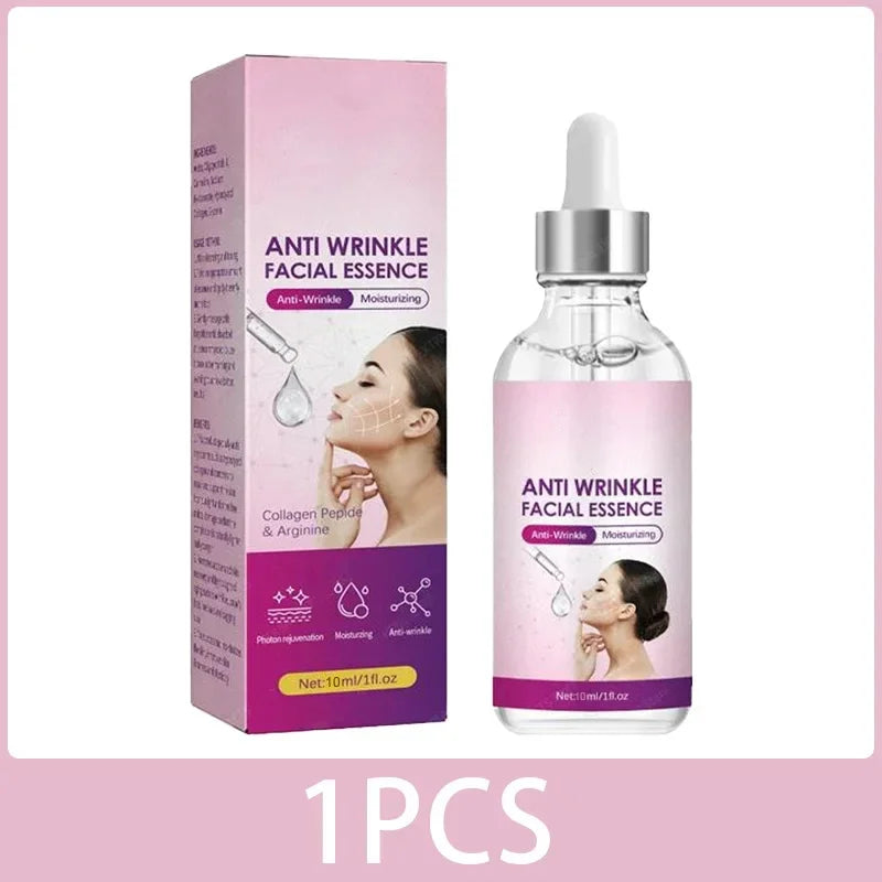 Moisturizing Facial Essence Anti-Wrinkle Facial Serum to Remove Fine Lines around the Eyes Feet Neck Wrinkles Serum Facial
