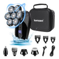 S8 Electric Head Shavers for Men 7D Floating Cutter Rechargeable IPX6 Waterproof Beard Trimmer Bald Head Shaving Machine