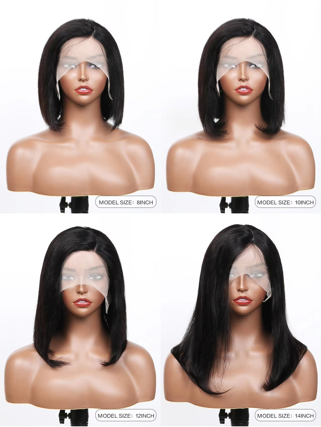 Hot Sale Short BOB Wig T Part Side Part Bob Wigs Lace Frontal Cuticle Aligned Pre Plucked Brazilian Human Hair for Black Women