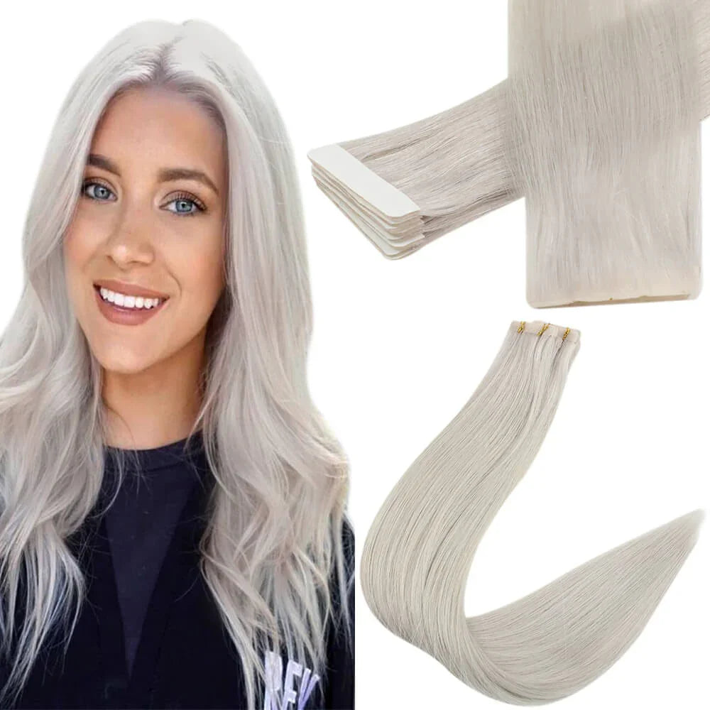 Invisible Injection Tape in Hair Extension Real Human Hair Brazilian Virgin Seamless High Quality Injected Hair Extension