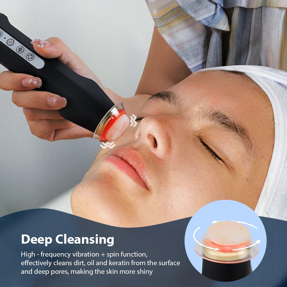 Portable CO2 Oxygen Bubble Pen Rechargeable Facial Cleaning Rejuvenation Serum Input Pen Anti-Aging Skin Care Beauty Device