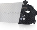 Masque Facial LED Luminothérapie Sans Fil Thérapie Par Lumière Rouge Pour Le Visage Masque De Luminothérapie En Silicone Souple Pour L'Acné, Les Rides Et Le Rajeunissement De La Peau 7 Modes
