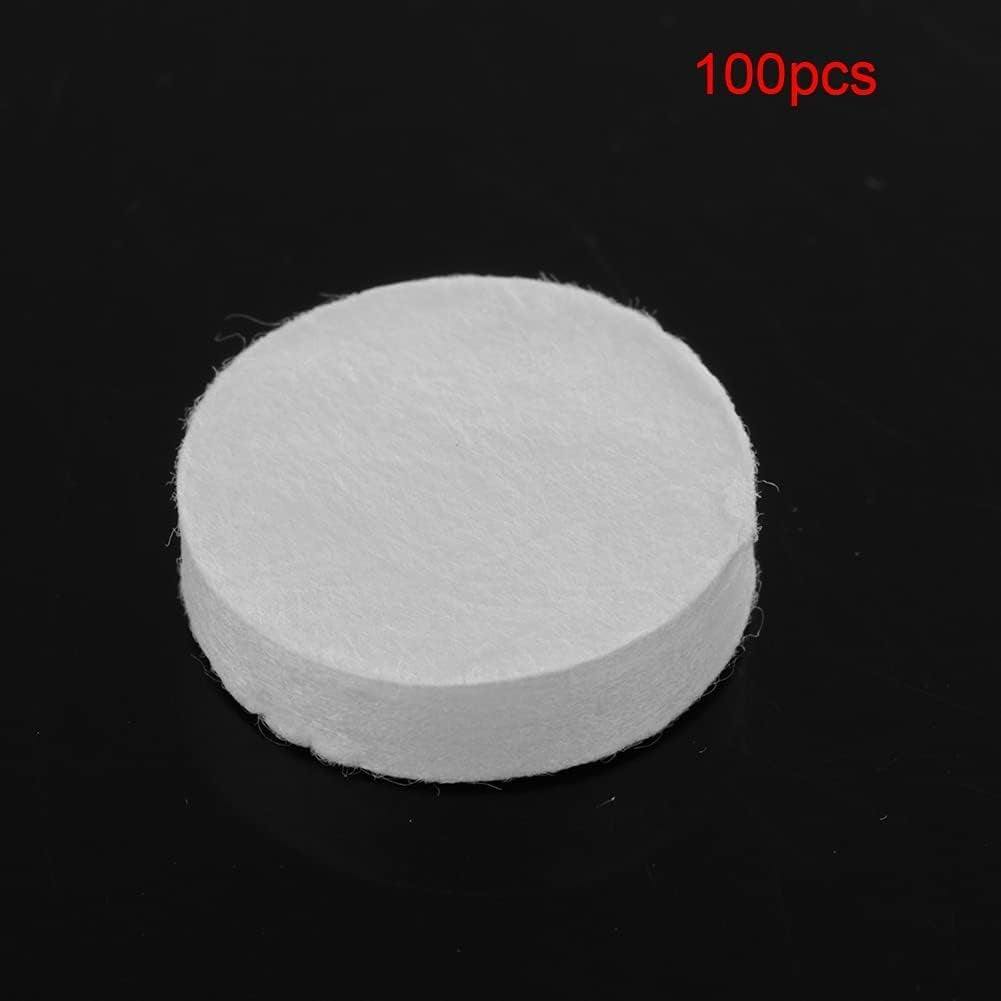 100 Pièces De Masque Facial De Soins, Masque Facial De Beauté Femme Coton Diy Facial Sheet Masks Masque Facial En Coton Blanc Masque Facial De Compression Jetable Pour Le Soin De La Peau