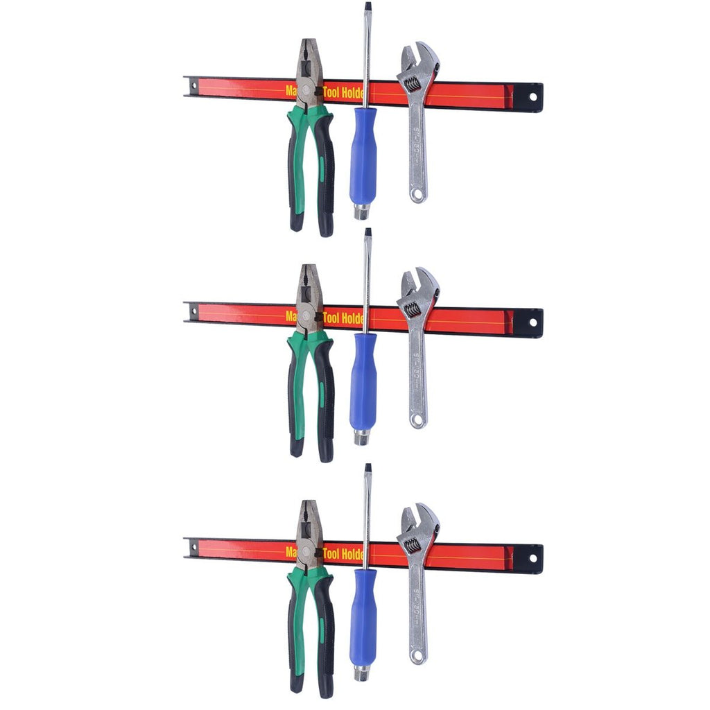Porte-Outil Magnétique 8" 12" 18" 60Cm Multi-Longueurs Au Choix Rail Mural Titulaire Pour Garage