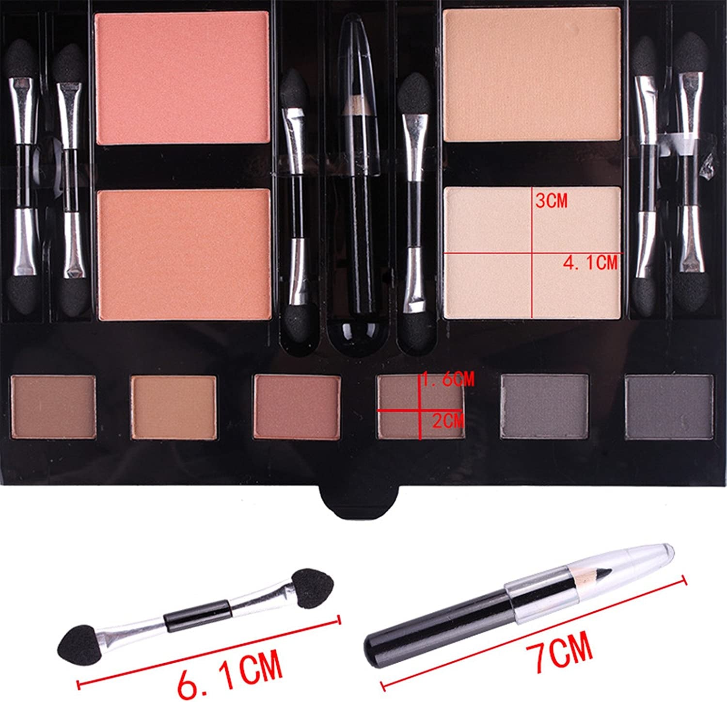 Coffret Cadeau Maquillage - Fard À Paupières, Mallette De Maquillage Idée Cadeau De Noël #2