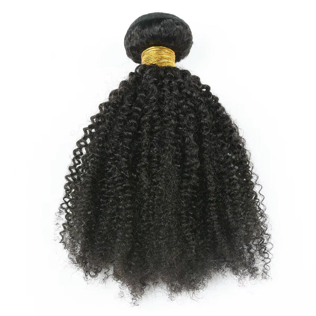 Afro Kinky Curly Bundles Deal Brazilian Afro Kinky Human Hair Weaving 3C/4A Hair Extensions Spot Goods Afro Hair Weave for Women