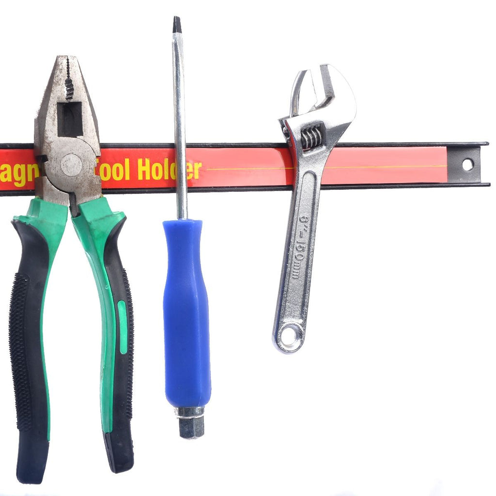 Porte-Outil Magnétique 8" 12" 18" 60Cm Multi-Longueurs Au Choix Rail Mural Titulaire Pour Garage