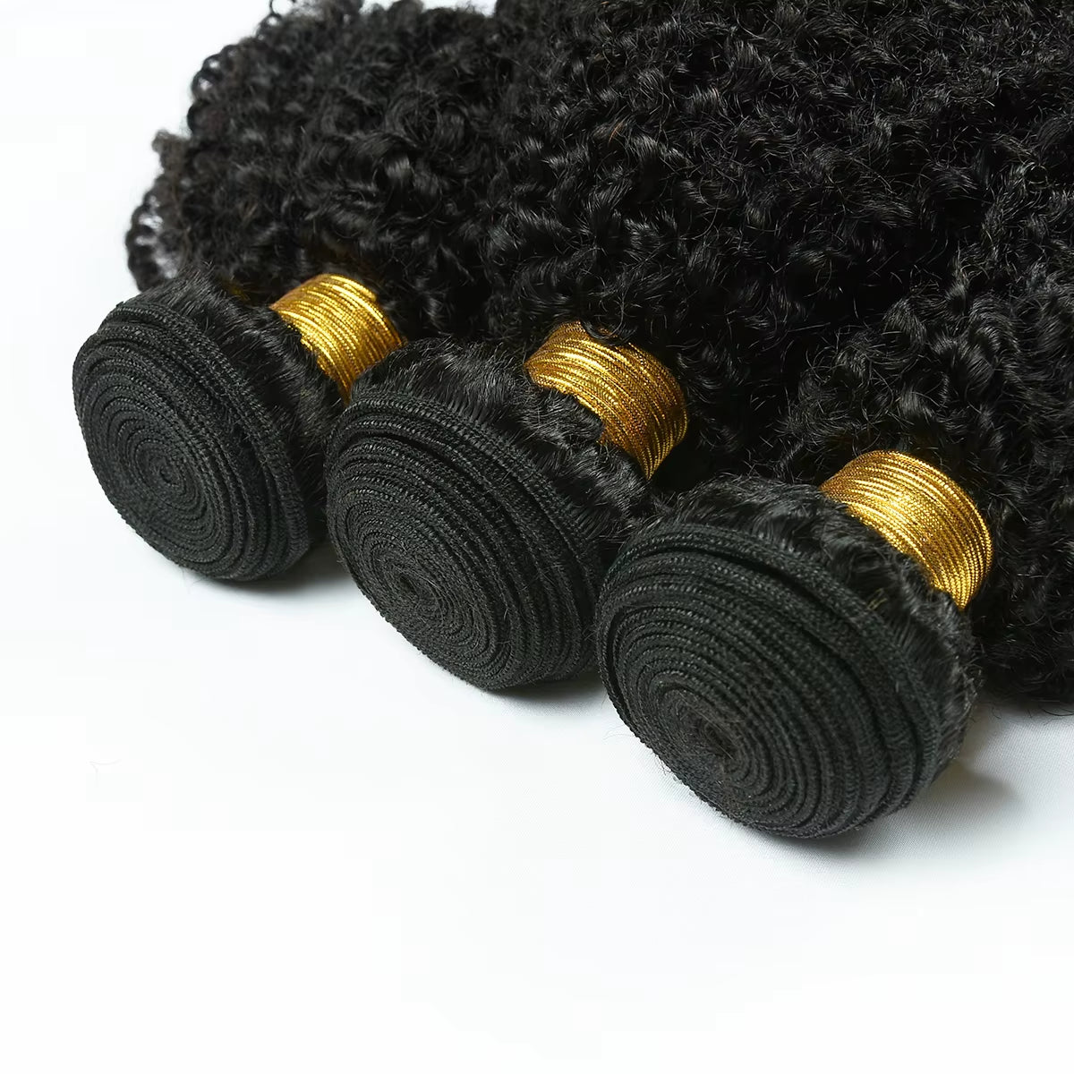 Afro Kinky Curly Bundles Deal Brazilian Afro Kinky Human Hair Weaving 3C/4A Hair Extensions Spot Goods Afro Hair Weave for Women