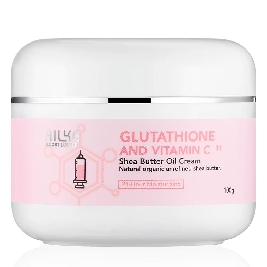 Whitening and Lightening Cream, Suitable for Face and Body , Shea Butter Oil Natural Intense Hydrating Repair Cracked Skin