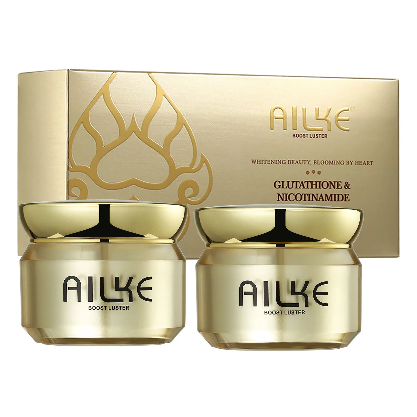 Whitening Face Care Set for All Skin Types, with Glutathione, Nicotinamide, Reduce Dark Spots, Freckles, Even Skin Tone