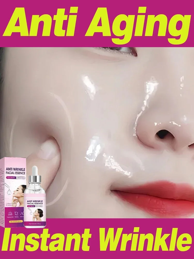 Moisturizing Facial Essence Anti-Wrinkle Facial Serum to Remove Fine Lines around the Eyes Feet Neck Wrinkles Serum Facial