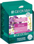 | Masque En Tissu, Hydratant Anti-Âge, 95% D’Origine Naturelle, Testé Dermatologiquement, Formule Végan, 24 X 22 Ml