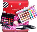 Kit De Maquillage Complet, Coffret Maquillage Femme, Kit Maquillage Femme, Lot Maquillage Avec Ombres Paupières, Rouge À Lèvre, Pinceaux, Mascara