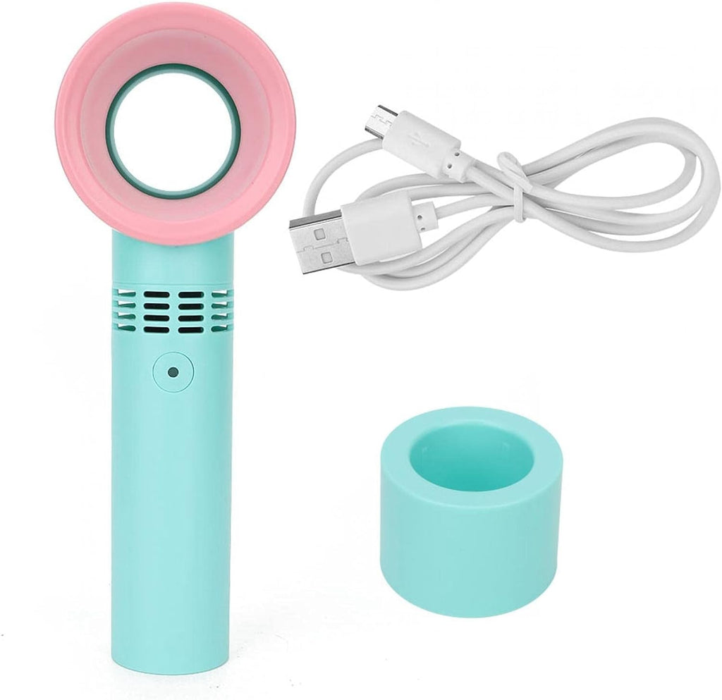 Mini Sèche Cils Sans Lame, Ventilateur Portable Rechargeable Par Usb Pour Extensions De Cils, Climatisation Essentielles a Main Cils/Maquillage/Enfants Fan Portatif Silencieux Extérieur, Intérieur