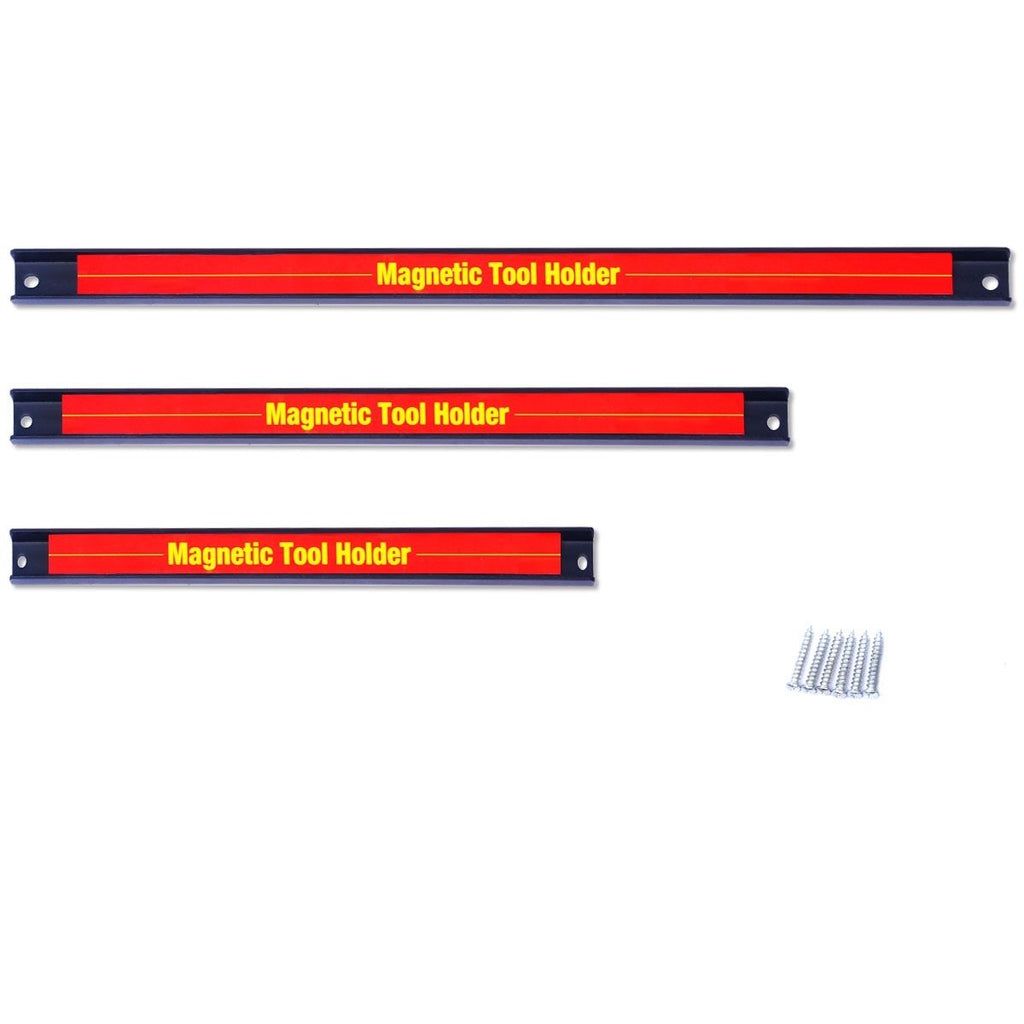 Porte-Outil Magnétique 8" 12" 18" 60Cm Multi-Longueurs Au Choix Rail Mural Titulaire Pour Garage