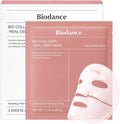 Bio-Collagen Masque Profond Réel, Masque Hydrogel, Minimisation Des Pores, Amélioration De L'Élasticité, Skincare Coréenne| 34 G (1,19 Oz) X 4 Pièces