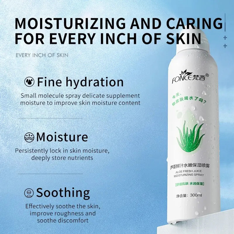 Aloe Fresh Juice Tender Moisturizing Spray 300Ml