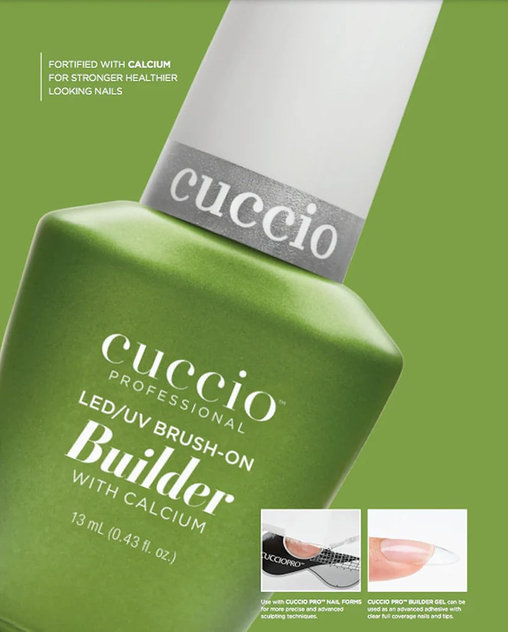 Gel De Renforcement De Couleur Avec LED Au Calcium Et UV 13 Ml Transparent