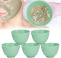 5 Pièces Bols À Masque En PVC, Bricolage Masque Bol De Mélange, Bol Pour Mélanger Un Masque En Poudre, Bols De Masque Facial Réutilisables, Bols Pour Soins Du Visage