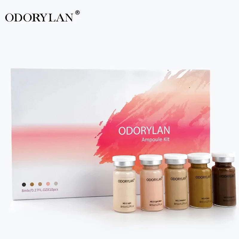 8Ml BB Cream Face Serum Ampoule Essence Kit Moisturizing Sunscreen Foundation Beauty Skin Care