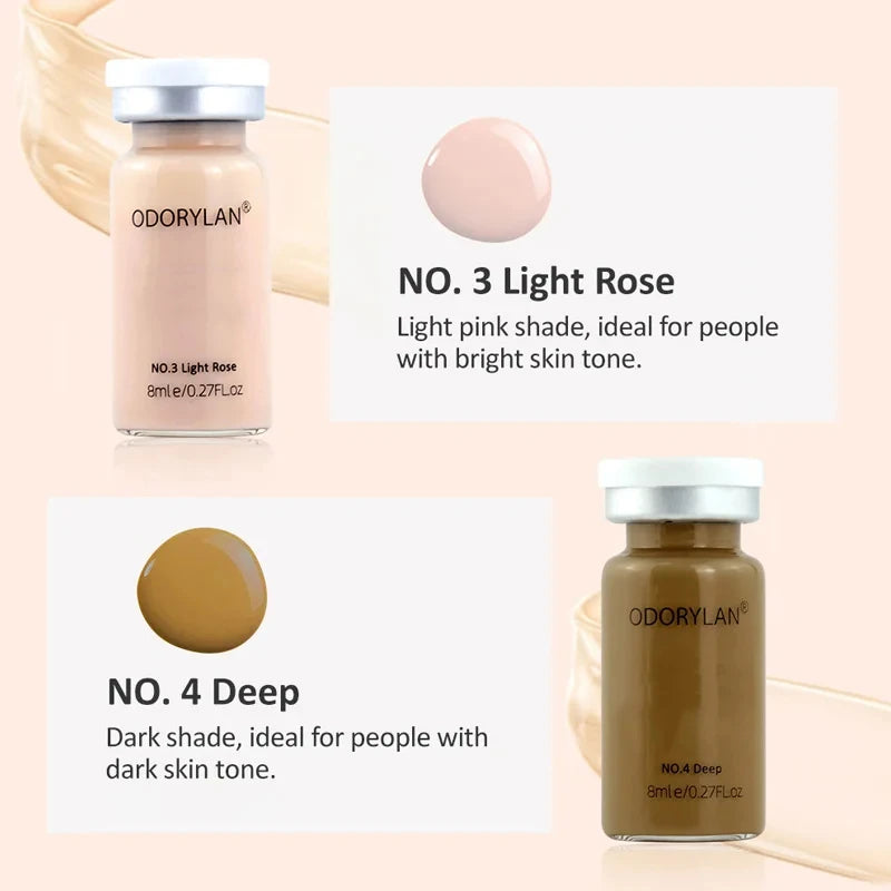 8Ml BB Cream Face Serum Ampoule Essence Kit Moisturizing Sunscreen Foundation Beauty Skin Care