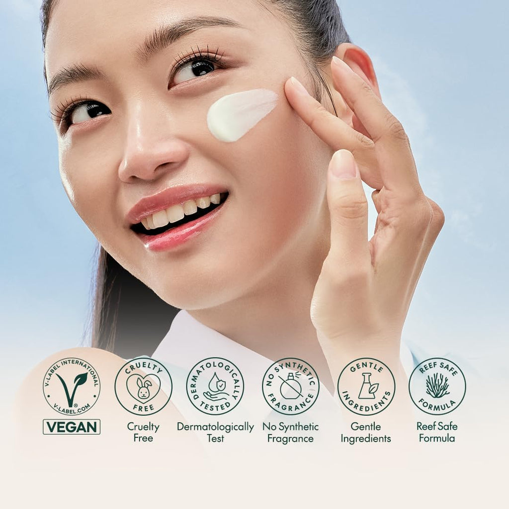 PURITO SEOUL Crème Solaire Quotidienne, SPF50+ PA++++, Céramides, Non White Cast, Protection UVA & UVB Résistante À L'Eau, K-Beauty